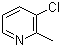 3-Chloro-2-methylpyridine molecular structure (CAS 72093-03-9)