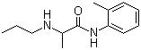 Prilocaine molecular structure (CAS 721-50-6)