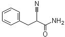 alpha-Cyanobenzenepropanamide molecular structure (CAS 7216-46-8)