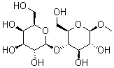 Methyl 4-O-beta-D-galactopyranosyl-beta-D-glucopyranoside molecular structure (CAS 7216-69-5)