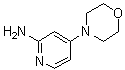 结构式 CAS# 722549-98-6, 4-(吗啉-4-基)吡啶-2-胺