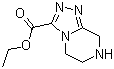 Ethyl 5,6,7,8-tetrahydro-[1,2,4]triazolo[4,3-a]pyrazine-3-carboxylate molecular structure (CAS 723286-68-8)