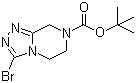 7-Boc-3-bromo-5,6,7,8-tetrahydro-1,2,4-triazolo[4,3-a]pyrazine molecular structure (CAS 723286-80-4)