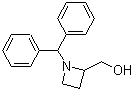 structure of CAS# 72351-68-9, 1-(Diphenylmethyl)-2-azetidinemethanol