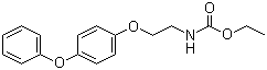结构式 CAS# 72490-01-8, 苯氧威; 双氧威; N-[2-(4-苯氧基苯氧基)乙基]氨基甲酸乙酯