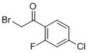 结构式 CAS# 725743-41-9, 2-溴-1-(4-氯-2-氟苯基)乙酮