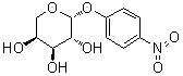 4-Nitrophenyl beta-L-arabinopyranoside molecular structure (CAS 72732-54-8)