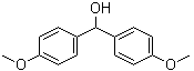 4,4'-Dimethoxybenzhydrol molecular structure (CAS 728-87-0)