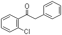 结构式 CAS# 72867-72-2, 邻氯苯基苄基酮;  1-(2-氯苯基)-2-苯乙酮