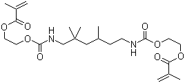 structure of CAS# 72869-86-4, Urethane dimethacrylate;7,7,9-Trimethyl-4,13-dioxo-3,14-dioxa-5,12-diaza-hexadecan-1,16-diol dimethacrylate; UDMA