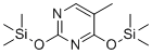 5-Methyl-2,4-bis[(trimethylsilyl)oxy]-pyrimidine molecular structure (CAS 7288-28-0)