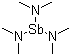 structure of CAS# 7289-92-1, Tris(dimethylamino)antimony;Antimony(3+) dimethylamide; Antimony tris(dimethylamide); N,N,N',N',N'',N''-Hexamethylstibinetriamine
