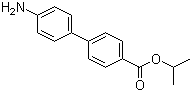 structure of CAS# 728919-08-2, 4'-Amino-[1,1'-biphenyl]-4-carboxylic acid 1-methylethyl ester