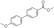 Methyl 4'-methoxy[1,1'-biphenyl]-4-carboxylate molecular structure (CAS 729-17-9)