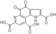 Pyrroloquinoline quinone molecular structure (CAS 72909-34-3)