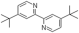 4,4'-Di-tert-butyl-2,2'-bipyridine molecular structure (CAS 72914-19-3)