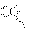 structure of CAS# 72917-31-8, Z-Butylidenephthalide;cis-Butylidenephthalide