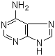结构式 CAS# 73-24-5, 腺嘌呤