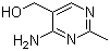 4-Amino-5-hydroxymethyl-2-methylpyrimidine molecular structure (CAS 73-67-6)