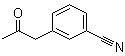 3-(2-Oxopropyl)benzonitrile molecular structure (CAS 73013-50-0)