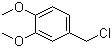 3,4-Dimethoxybenzyl chloride molecular structure (CAS 7306-46-9)