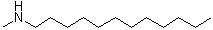 structure of CAS# 7311-30-0, N-Dodecylmethylamine;N-n-Dodecylmethylamine; NSC 165791