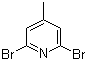 structure of CAS# 73112-16-0, 2,6-Dibromo-4-methylpyridine;2,6-Dibromo-4-picoline