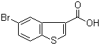 5-Bromobenzothiophene-3-carboxylic acid molecular structure (CAS 7312-24-5)