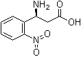 structure of CAS# 732242-02-3, (betaS)-beta-Amino-2-nitrobenzenepropanoic acid
