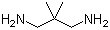 structure of CAS# 7328-91-8, 2,2-Dimethyl-1,3-propylenediamine;(3-Amino-2,2-dimethylpropyl)amine; 1,2-Diamino-2,2-dimethylpropane; 1,3-Diamino-2,2-dimethylpropane; 2,2-Dimethyl-1,3-diaminopropane; 2,2-Dimethyl-1,3-propanediamine