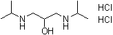 1,3-Bis[(1-methylethyl)amino]-2-propanol dihydrochloride molecular structure (CAS 73313-36-7)