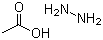 Hydrazine acetate molecular structure (CAS 7335-65-1)