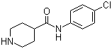 N-(4-Chlorophenyl)piperidine-4-carboxamide molecular structure (CAS 735258-48-7)