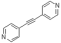 结构式 CAS# 73564-69-9, 1,2-二(4-吡啶基)乙炔