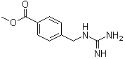 4-Guanidinomethylbenzoic acid methyl ester molecular structure (CAS 736080-30-1)