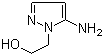 结构式 CAS# 73616-27-0, 5-氨基-1-(2-羟乙基)吡唑; 2-(5-氨基-1H-吡唑-1-基)乙醇