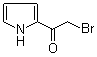 structure of CAS# 73742-16-2, 2-(Bromoacetyl)pyrrole;2-Bromo-1-(1H-pyrrol-2-yl)ethanone