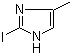 2-Iodo-4-methylimidazole molecular structure (CAS 73746-43-7)