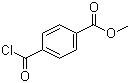 结构式 CAS# 7377-26-6, 4-氯甲酰基苯甲酸甲酯; 对氯羰基苯甲酸甲酯