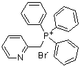 结构式 CAS# 73870-22-1, 2-(吡啶基甲基)三苯基溴化鏻