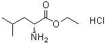 Ethyl D-leucinate hydrochloride molecular structure (CAS 73913-65-2)