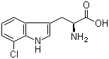 structure of CAS# 73945-46-7, 7-Chloro-L-tryptophan