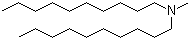 N-Methyldidecylamine molecular structure (CAS 7396-58-9)