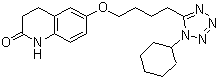Cilostazol molecular structure (CAS 73963-72-1)