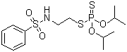structure of CAS# 741-58-2, Disan;Disan (pesticide); N-[2-(O,O-Diisopropyldithiophosphoryl)ethyl]benzenesulfonamide; O,O-Diisopropyl 2-(benzenesulfonamido)ethyl dithiophosphate; O,O-Diisopropyl S-(2-benzenesulfonylaminoethyl) phosphorodithioate; Prefar; R 4461; S-beta-(Benzenesulfonamido)ethyl O,O-diisopropyl dithiophosphate; SAP; SAP (herbicide)