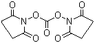 结构式 CAS# 74124-79-1, N,N'-二琥珀酰亚胺基碳酸酯