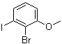 structure of CAS# 74128-84-0, 2-Bromo-3-iodoanisole;2-Bromo-1-iodo-3-methoxybenzene