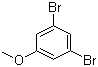 structure of CAS# 74137-36-3, 3,5-Dibromoanisole;1,3-Dibromo-5-methoxybenzene