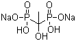 Etidronate disodium molecular structure (CAS 7414-83-7)