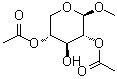 Methyl 2,4-di-O-acetyl-beta-D-xylopyranoside molecular structure (CAS 74162-08-6)